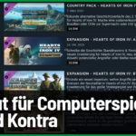 Die große DLC Flut für Computerspiele - Pro und Kontra DLC Flut für Computerspiele - Pro und Kontra