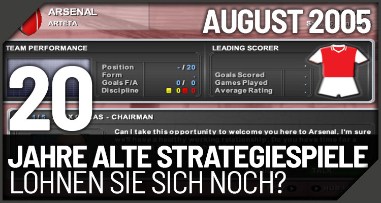 August 2005 Strategiespiel-Neuheiten - Lohnen sich diese nach 20 Jahren noch?