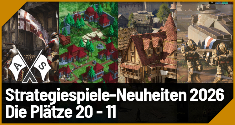 Top 20 bis 11 Strategiespiel-Neuheiten 2026