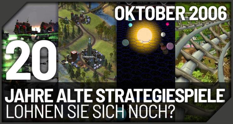 Oktober 2006 Strategiespiele: Sid Meier's Railroads!, The Guild II ... Lohnen sich diese noch?